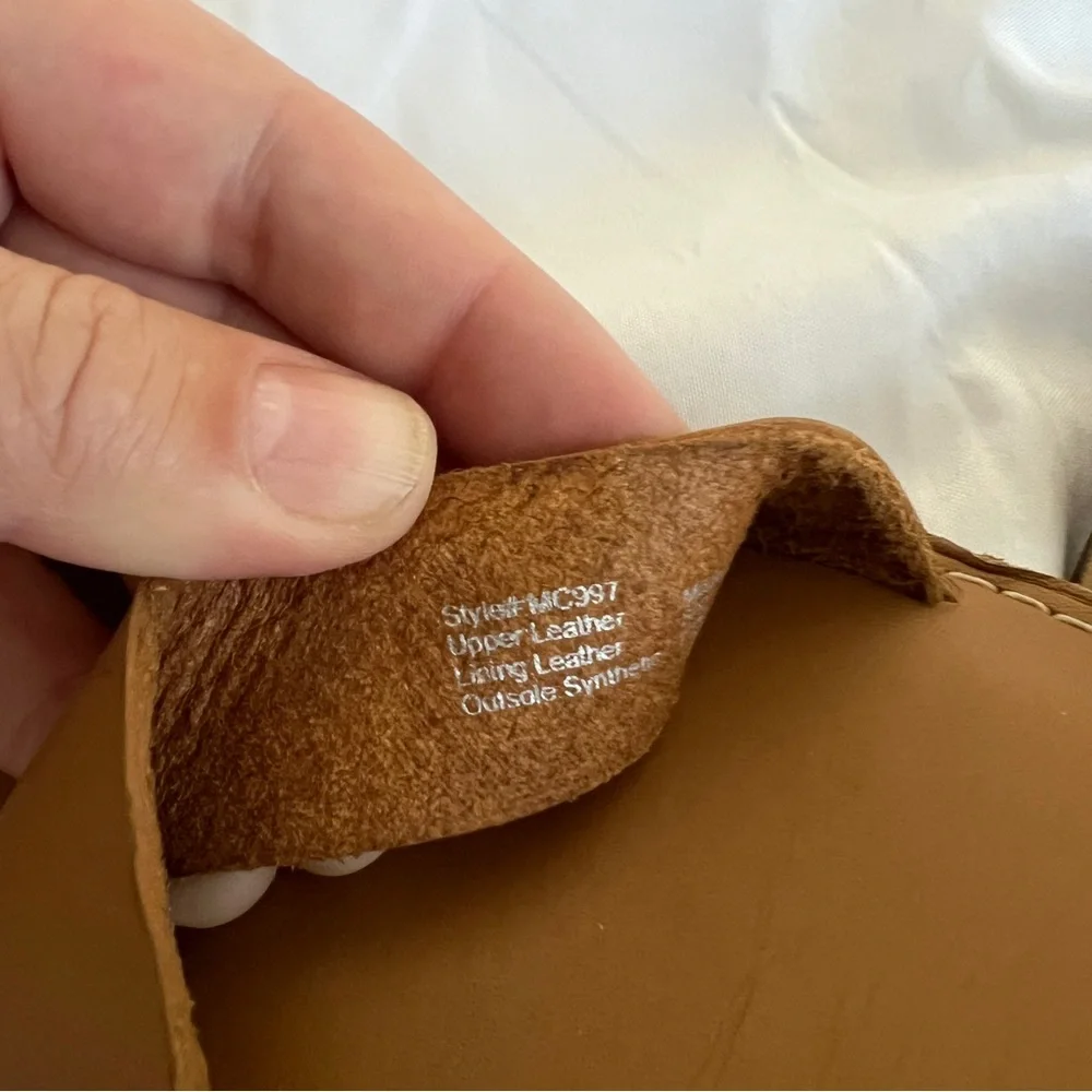 Madewell The Boardwalk Double-Strap Slide Sandal in Leather size 8.5 - Picture 5 of 5